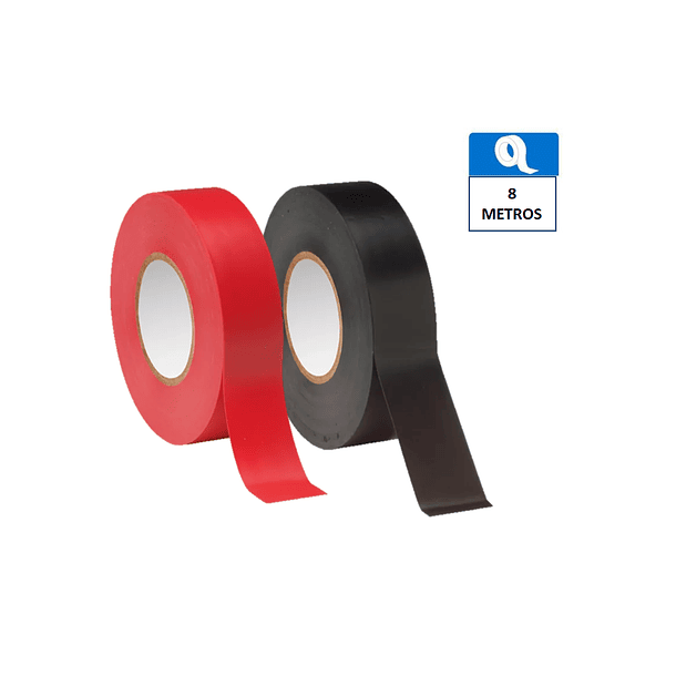 Pack 2 Cinta Adhesiva Aislante Electrico 3