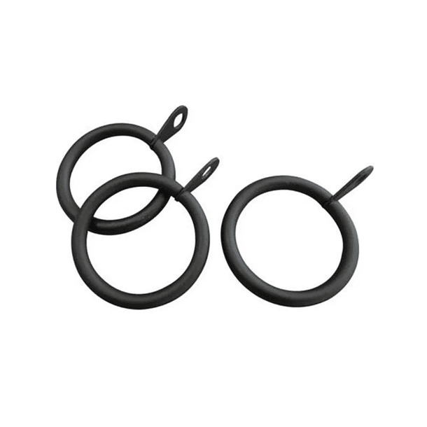 Pack 10 Argollas Para Cortinas De Metal 3