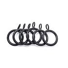 Pack 10 Argollas Para Cortinas De Metal 1