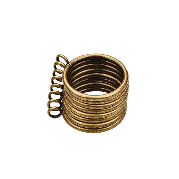 Pack 10 Argollas Para Cortinas De Metal DORADO 5