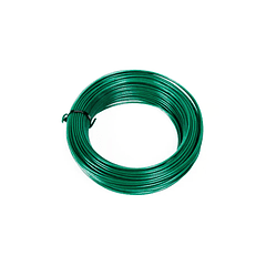 Alambre Plastificado 1.2mm-50m Verde