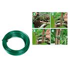 Alambre Plastificado 1.2mm-50m Verde 3