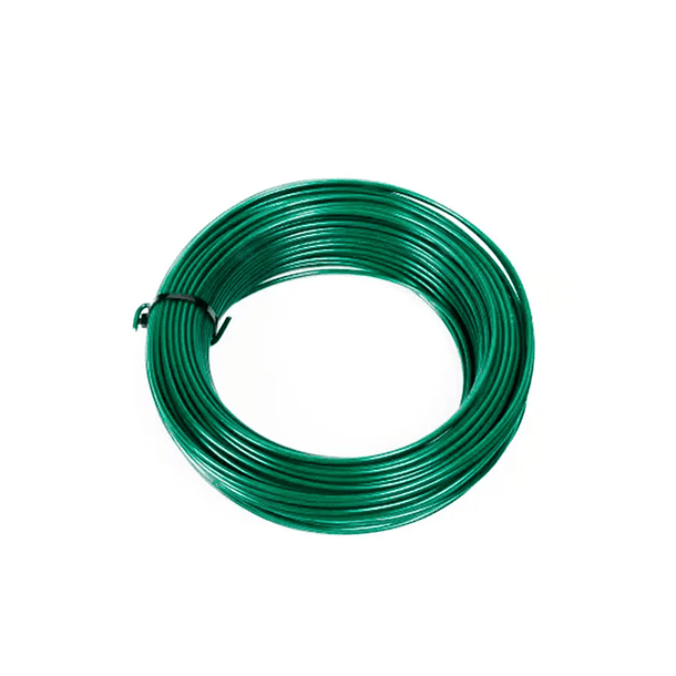 Alambre Plastificado 1.2mm-30m Verde 1