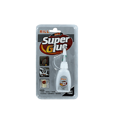 Rill Super Glue 15g Pegamento Instantáneo Extra Fuerte