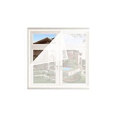 Malla Mosquitera Ventana Mosquitos Para Insectos Zancudos Blanco