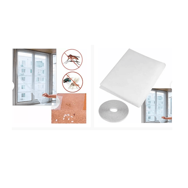 Malla Mosquitera Ventana Mosquitos Para Insectos Zancudos Blanco 2