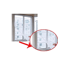 Malla Mosquitera Ventana Mosquitos Para Insectos Zancudos Blanco 3