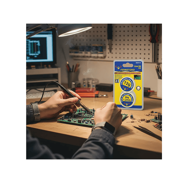 Soldadura Estaño 30g + Pasta Soldar 12gr 4