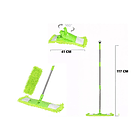 Trapeador Microfibra Plano Con Paño Lavable Hogar Colores 4