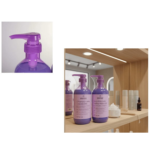 Shampoo Y Acondicionador Reparador 3