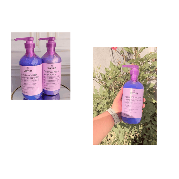 Shampoo Y Acondicionador Reparador 5