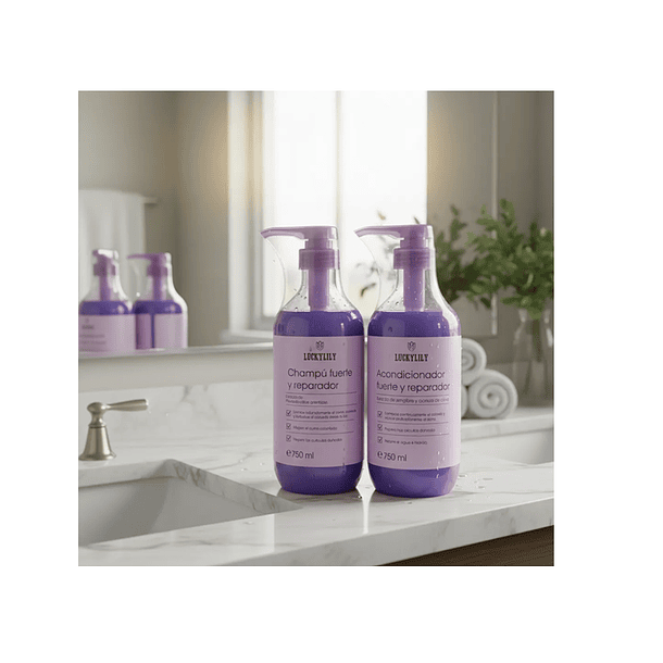 Shampoo Y Acondicionador Reparador 6