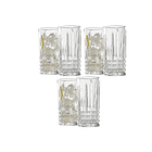 Set 6 Vasos De Vidrio Para Bebidas De Alta 360 Cc 5