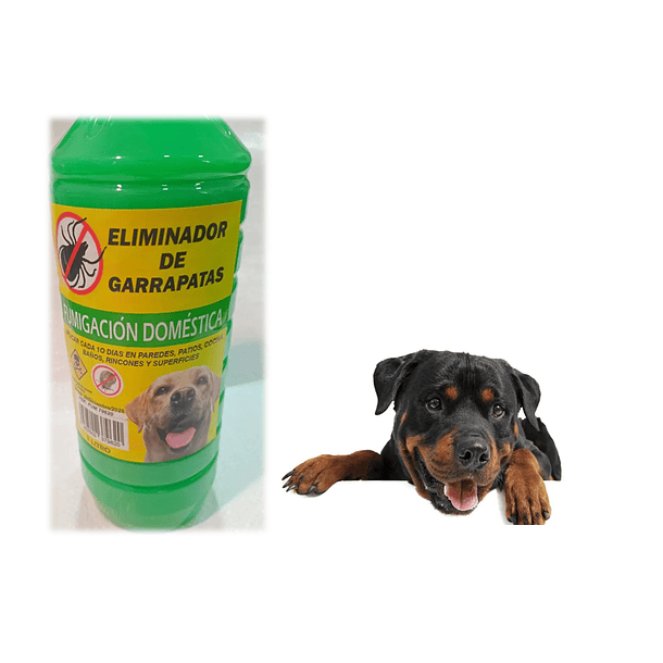 Eliminador De Pulgas Piojos Y Garrapatas 1lts 5