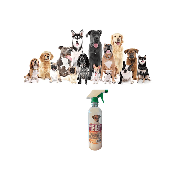 Antisárnico Líquido Para Mascotas Aplicación Directa 4