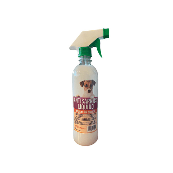 Antisárnico Líquido Para Mascotas Aplicación Directa 1