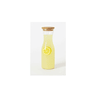 Botella Jarra Vidrio Decantador Con Tapa Transparente 3