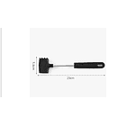Ablandador De Carnes Martillo Para Carne Vacuno Color Negro Martillo 2