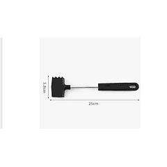 Ablandador De Carnes Martillo Para Carne Vacuno Color Negro Martillo