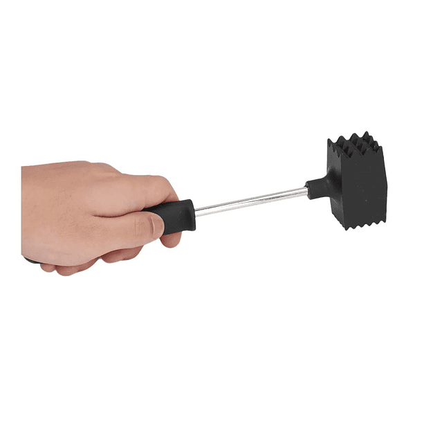 Ablandador De Carnes Martillo Para Carne Vacuno Color Negro Martillo 4