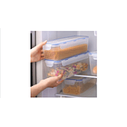 Taper Hermético De Plastico Para Comida Transparente 4