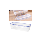 Taper Hermético De Plastico Para Comida Transparente 6