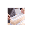 Taper Hermético De Plastico Para Comida Transparente 8