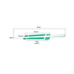 Accoclip Plástico Colores 50 Unidades Colores