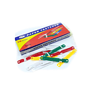 Accoclip Plástico Colores 50 Unidades Colores 5