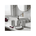 Set De Baño De 4 Piezas Ceramica Blanco 6