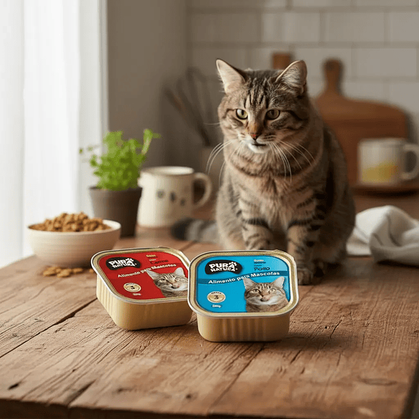 Pack 3 Alimento Húmedo Gatos Paté 6