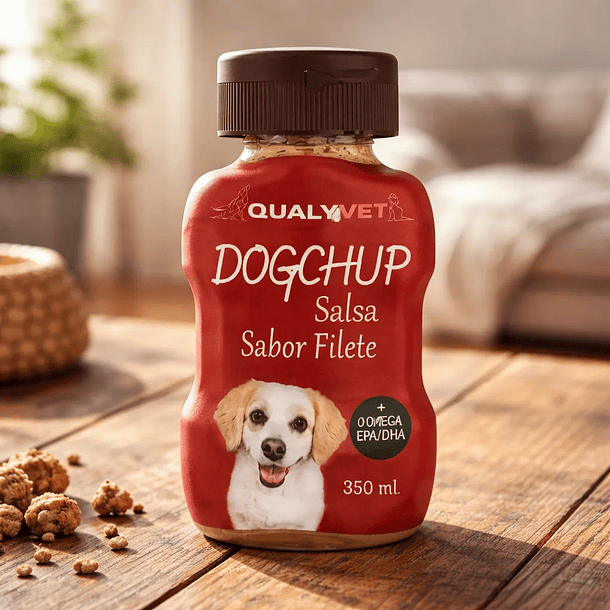 Salsa Dogchup Sabor Filete Para Perros 4