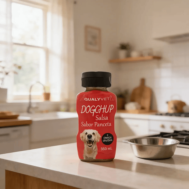 Salsa Dogchup Sabor Panceta Para Perros 1