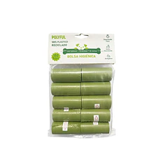 Pack De 10 Rollos De Bolsas Desechos Perro Basura