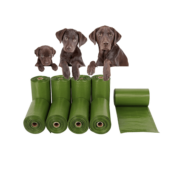 Pack De 10 Rollos De Bolsas Desechos Perro Basura 3