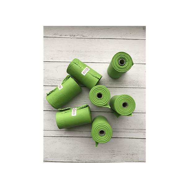 Pack De 10 Rollos De Bolsas Desechos Perro Basura 6