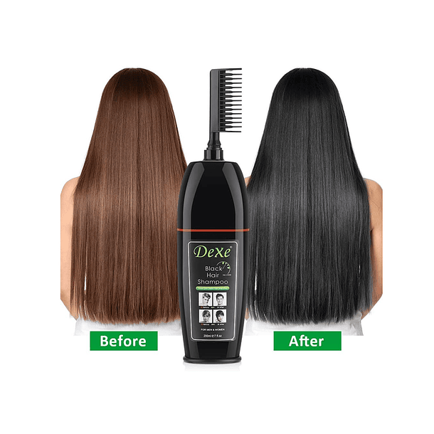 Shampoo Cubre Canas Negro 7