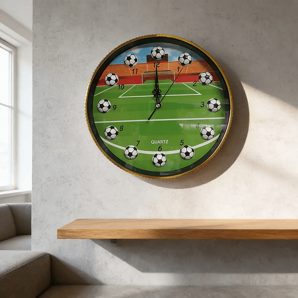 Reloj De Pared Futbol 3