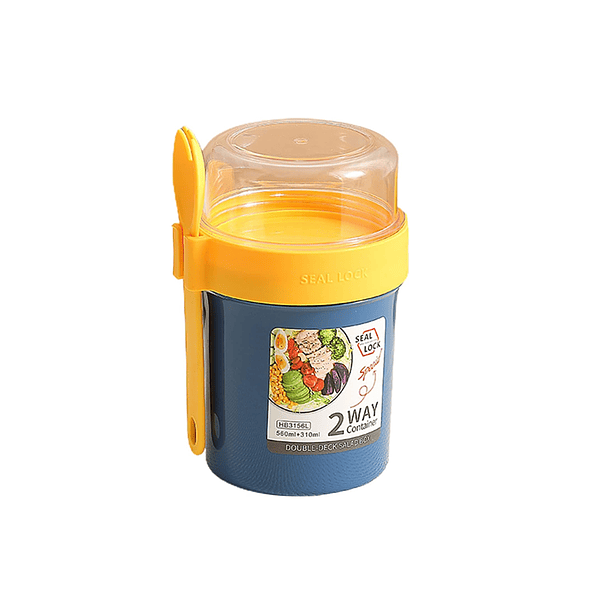 Vaso De Yogurt Bebidas Y Cereal Frutas, Frutos Secos 2en1 4