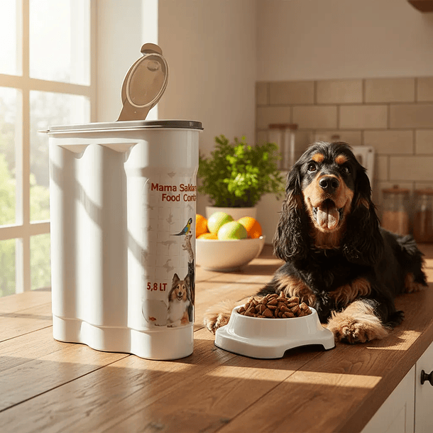 Contenedor De Alimento Para Mascotas Hermético 4