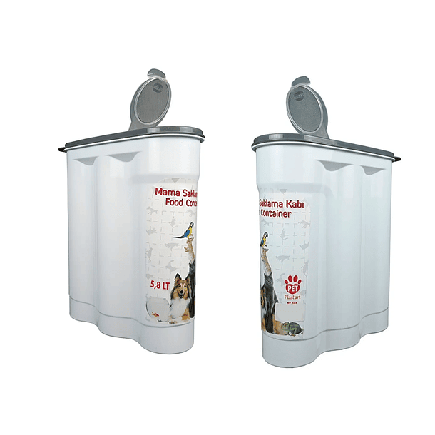 Contenedor De Alimento Para Mascotas Hermético 5