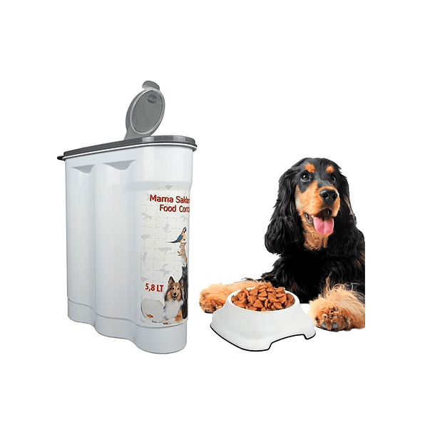 Contenedor De Alimento Para Mascotas Hermético 6