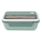 Taper 2 Compartimentos De Plástico Para Comida 2