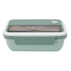 Taper 2 Compartimentos De Plástico Para Comida