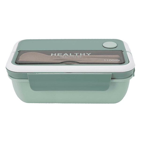 Taper 2 Compartimentos De Plástico Para Comida 2