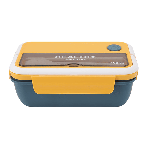 Taper 2 Compartimentos De Plástico Para Comida 3