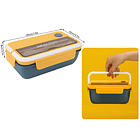 Taper 2 Compartimentos De Plástico Para Comida 8