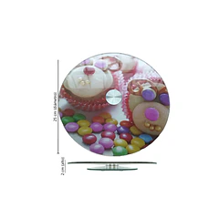 Plato Base Giratoria Torta Resposteria 25 Cms