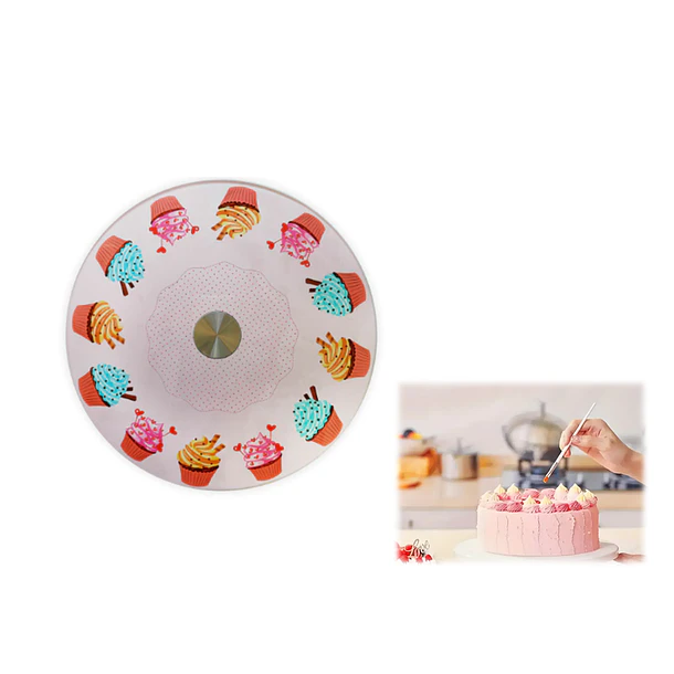 Plato Base Giratoria Torta Resposteria 25 Cms 7