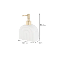 Dispensador Jabón Alcohol Gel Arcoiris Decorativo.